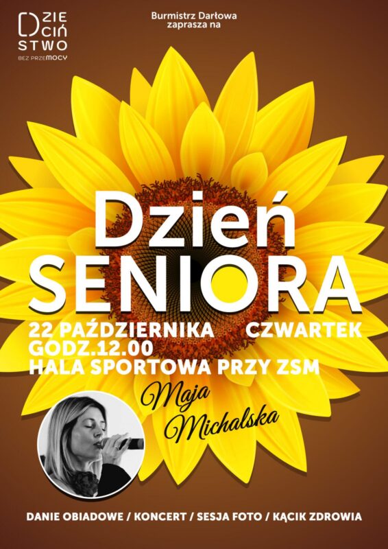 Darłowo: Dzień Seniora już 22 października. Koncert Mai Michalskiej i atrakcje