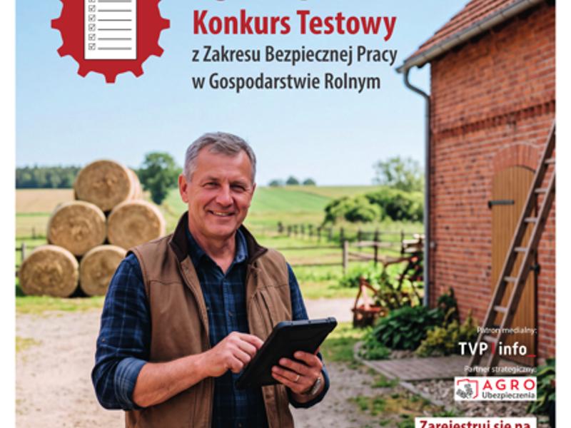 Sławno: Konkurs KRUS dla rolników – „Rola rolnika, by upadku unikał”