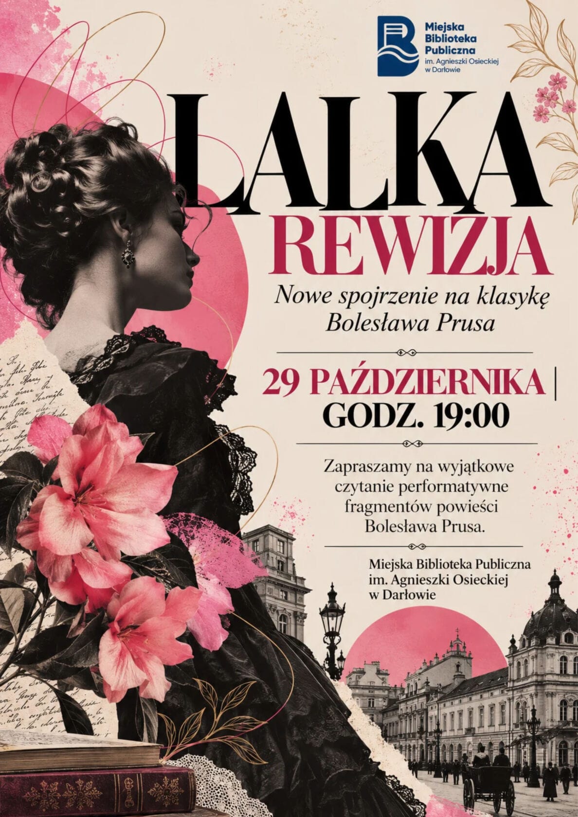 Darłowo: „Lalka. Rewizja” w bibliotece miejskiej. Klasyka w nowej odsłonie