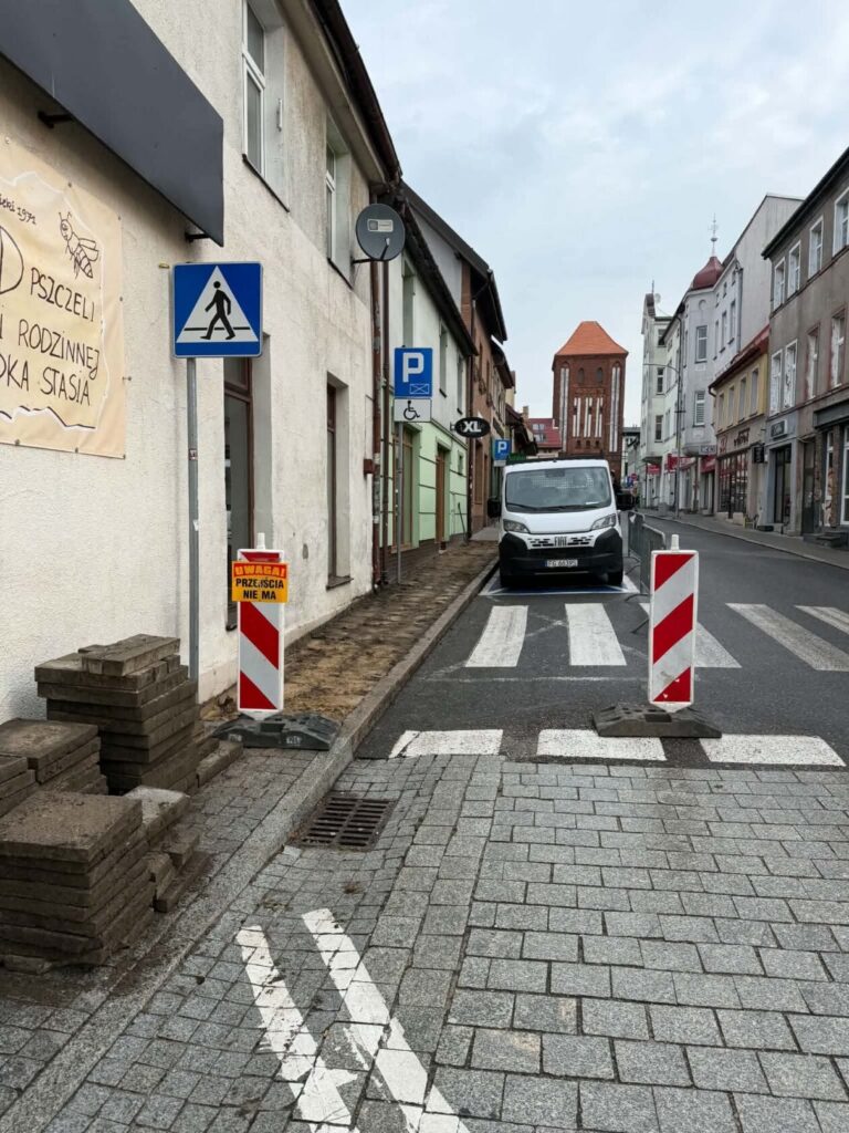 Darłowo: Remonty chodników na pięciu ulicach. Pieniądze ze strefy płatnego parkowania