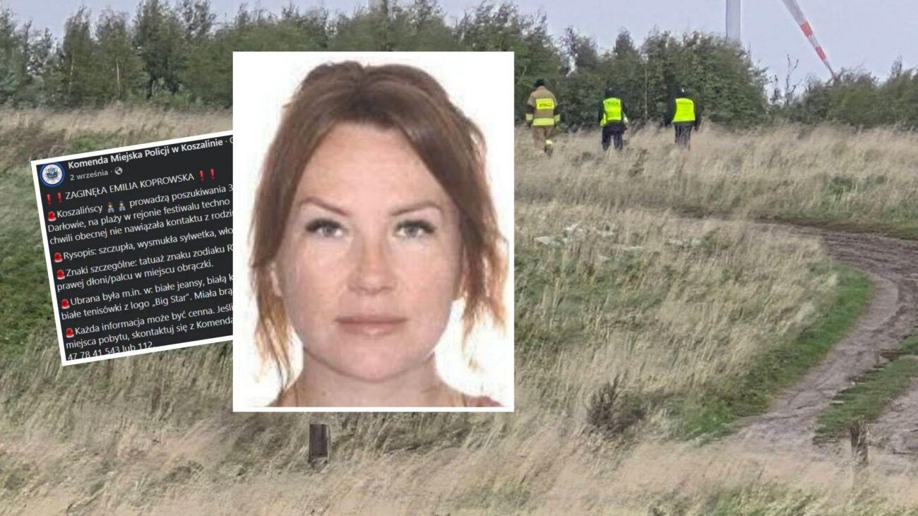 Darłowo: Przełom w sprawie zaginięcia Emilii Koprowskiej. Śledczy analizują rozmowy